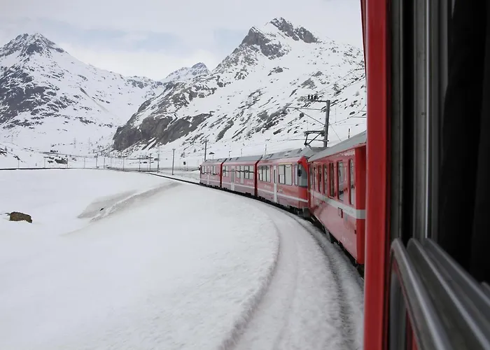 Homestay szállás Solution-grischun - Berninaexpress - Staedterip - Atemberaubende Aussicht *
